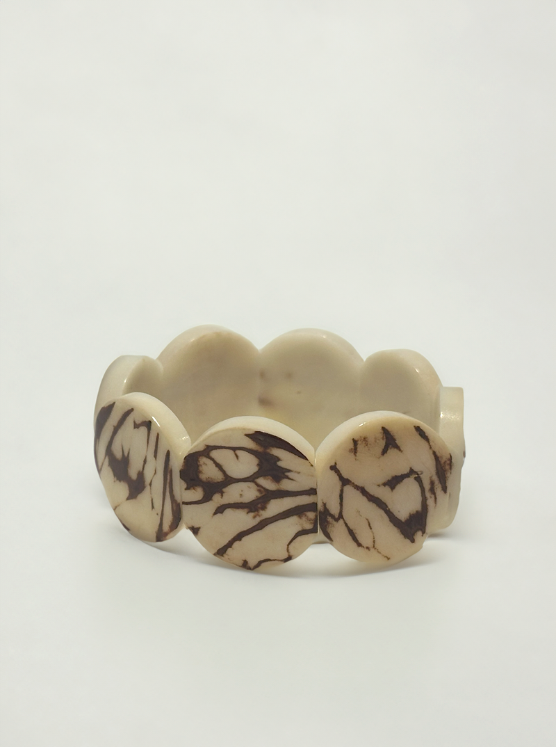 Tagua Bracelet Marble Style Gamboa