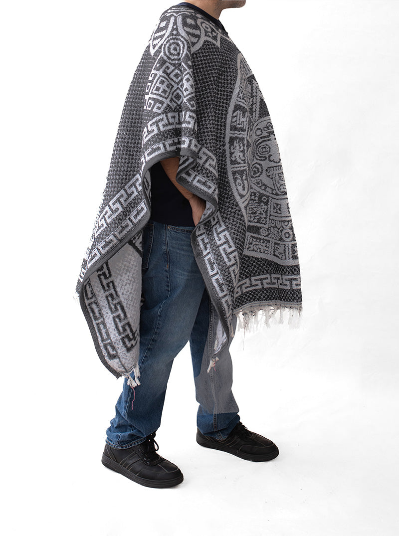 Mexican Poncho for Men, The Perfect Aztek Style