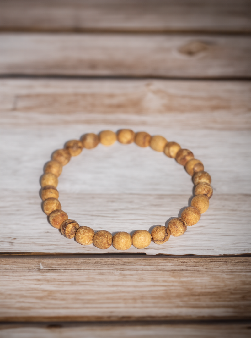 Pulsera de Palo Santo | Joyería Aromática Hecha a Mano