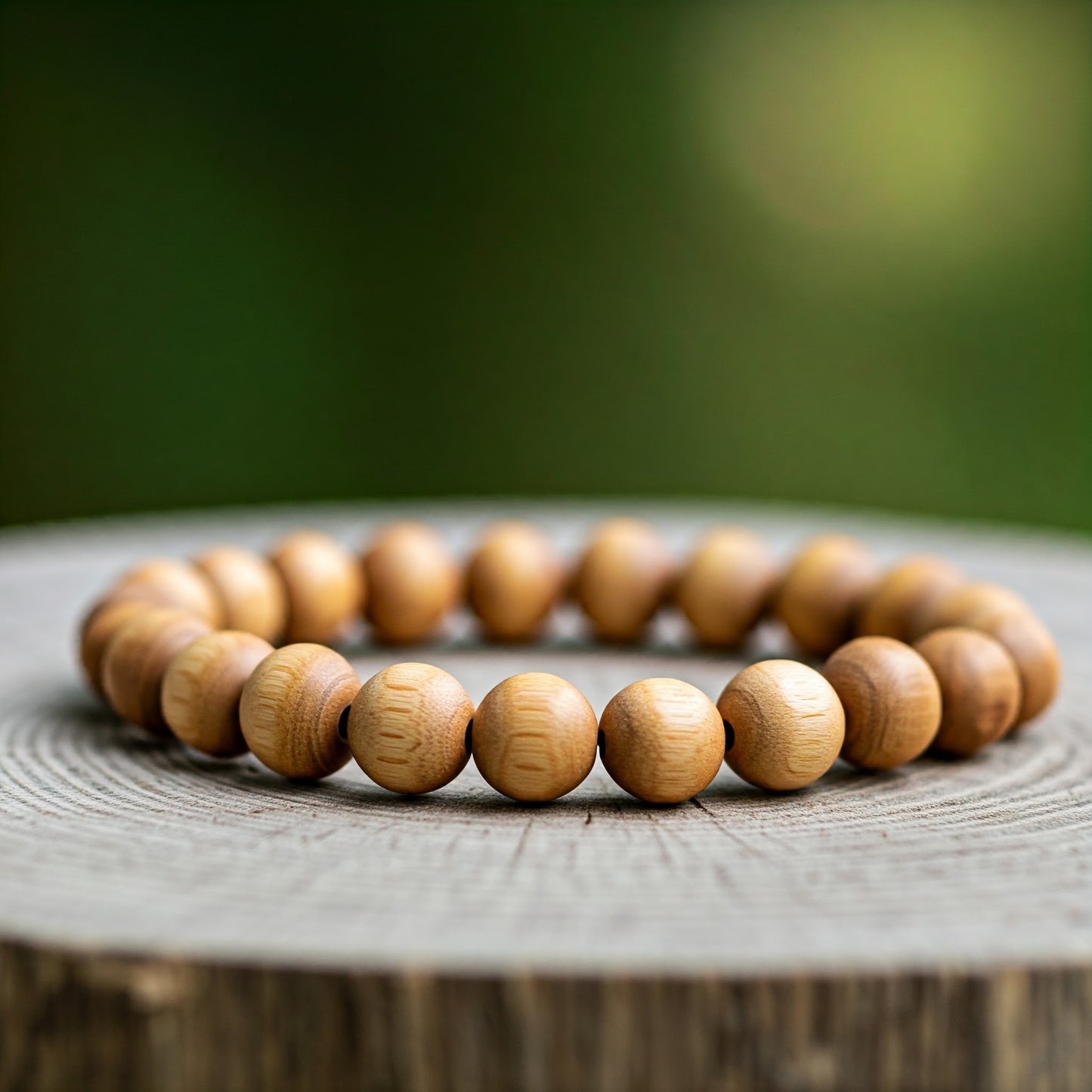 Pulsera de Palo Santo | Joyería Aromática Hecha a Mano