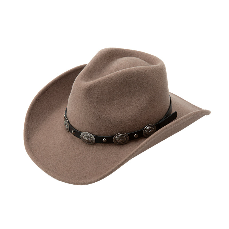 West Hat Band - Cowboy Hat Band with Conchos – Gamboa