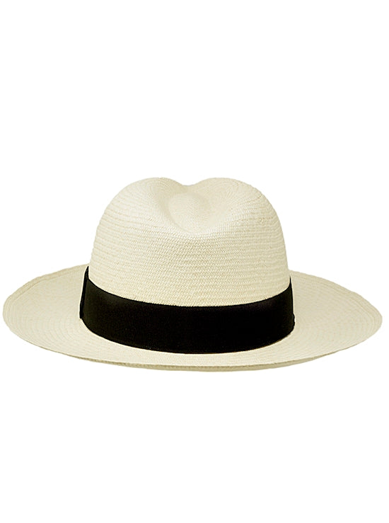 Gamboa Panama Hat. Natural Panama Hat - Fedora Hat Roll Up