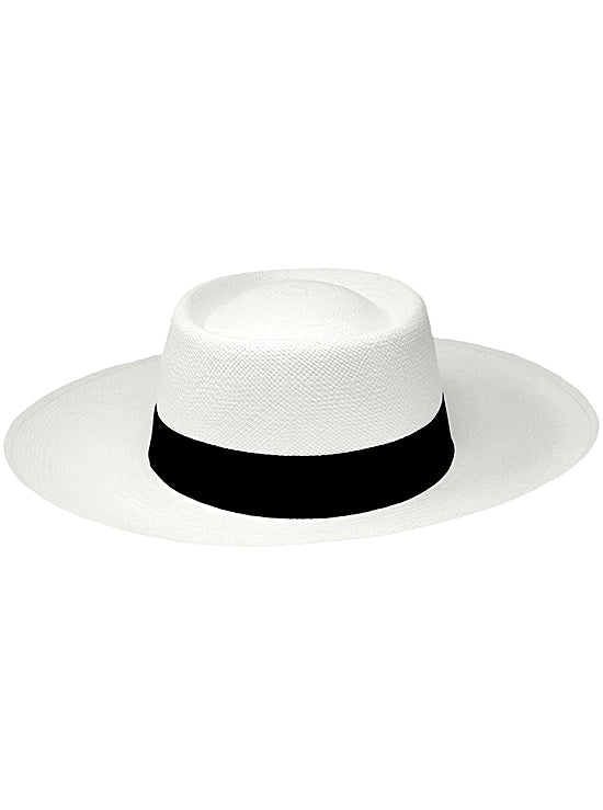 White wide cheap brim hat mens