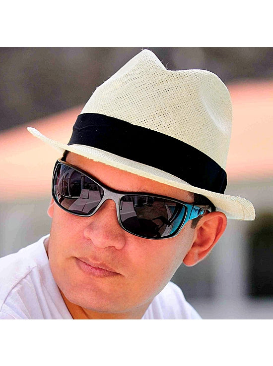 Gamboa Panama Hat. Natural Panama Hat for Men Borsalino Hat