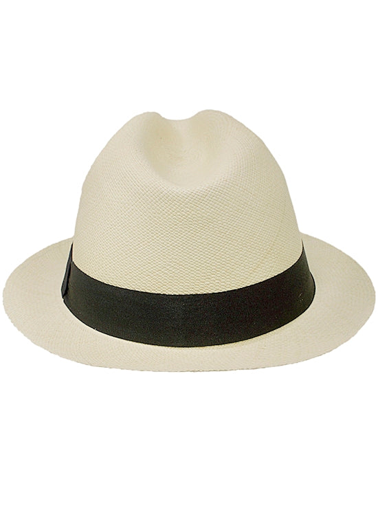 Sombrero de Panam Cuenca Borsalino Havana Natural para Hombre Grado 3 4